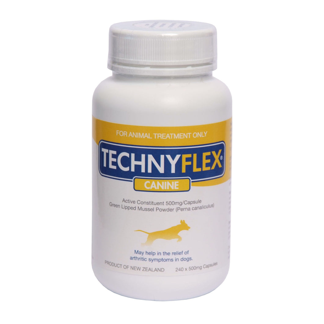 ☆SPECIAL☆ Technyflex® Canine Joint Supplement 240 Capsules 500mg (Exp: 07/24)