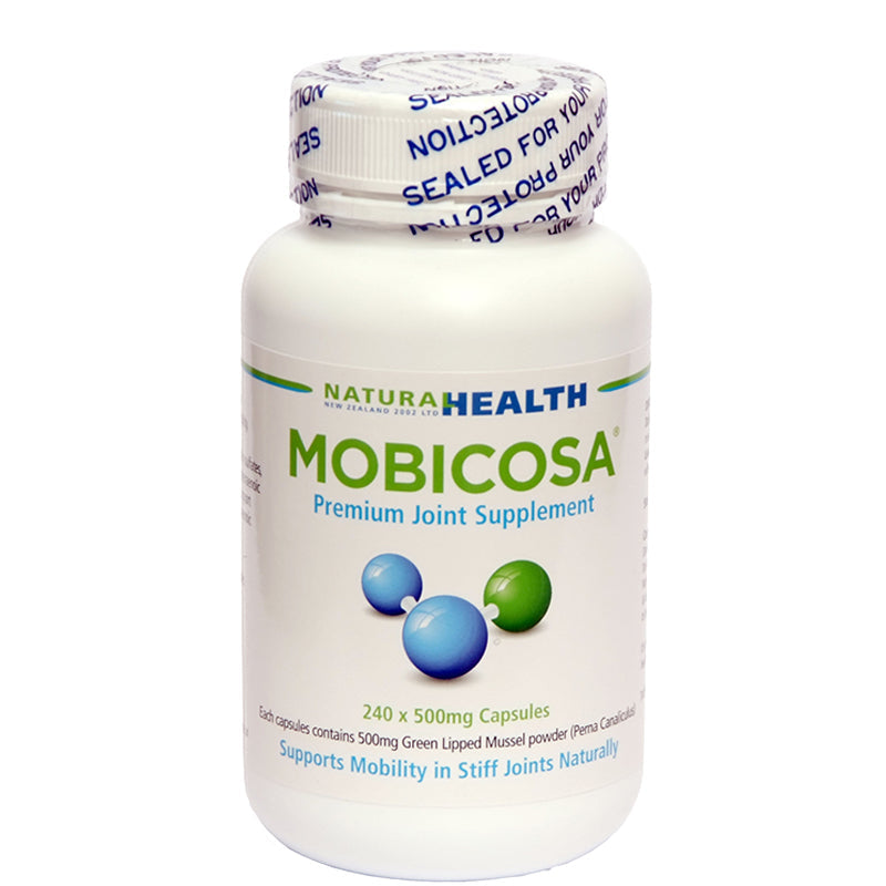 Mobicosa® Premium Joint Supplement 240 Capsules 500mg