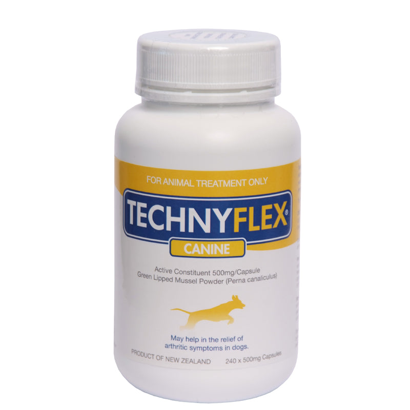 Technyflex® Canine 240 x 500mg Capsules (Exp: 12/26 or 03/27)