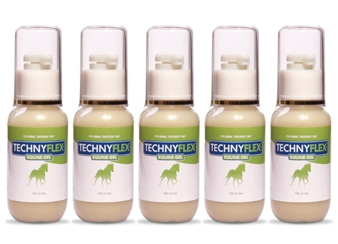 ☆SPECIAL☆ FIVE PACK Technyflex® Equine 100ml Topical Gel